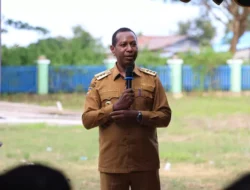 Gubernur Papua Selatan Apolo Safanpo Ajak Warga Waninggap Miraf Dukung Swasembada Pangan dan Energi untuk Masa Depan Mandiri