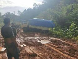 Warga Distrik Arimop Boven Digoel Keluhkan Jalan Rusak, Harapkan Perhatian Pemerintah