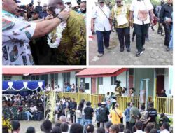 Gubernur Papua Tengah dan Bupati Mimika Tinjau SMP YPPK Lecocq d’Armanville di Kokonao