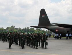 Perkuat Pengamanan, Ratusan Prajurit TNI AD Dikerahkan ke Papua untuk Jaga Perbatasan Negara