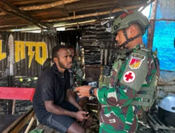 Satgas Yonif 715/Motuliato Genjot Layanan Kesehatan Gratis untuk Tingkatkan Kesejahteraan Warga Papua Pegunungan