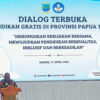 Pemprov Papua Tengah Gelar Dialog Publik untuk Wujudkan Pendidikan Gratis