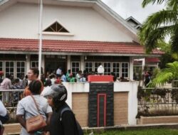 Ratusan Anak Muda Papua Unjuk Rasa Tolak Hasil Seleksi CPNS Papua Selatan