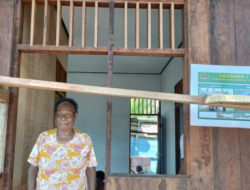 TNI Wujudkan Mimpi Warga Kampung Pigapu Miliki Rumah Layak Huni