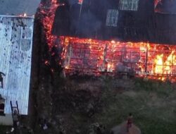 Gedung Ex-SMA di Nduga Papua Hangus Dibakar OTK
