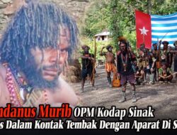 Wendanus Murib Pimpinan OPM Kodap Sinak Tewas dalam Baku Tembak dengan Aparat