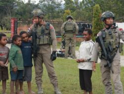 Polri Intensifkan Patroli Keamanan di Distrik Pugiama Papua