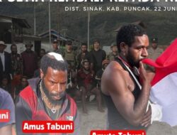 Tenius Kulua dan Anggota OPM di Sinak Kembali Bersumpah Setia pada NKRI