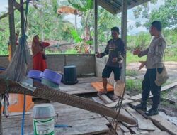 Polsek Bomberai Dukung UMKM Pengolahan Sagu di Fakfak Papua Barat