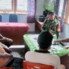 Babinsa Supiori Selatan Koordinasi dengan Aparat Kampung Ababiadi untuk Jaga Kondusivitas