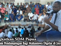 Program Pendampingan Mahasiswa Diluncurkan di Jayapura untuk Dongkrak SDM Papua