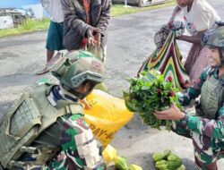 Rosita dari Satgas Yonif 500/Sikatan Perkuat Ekonomi Warga Sugapa