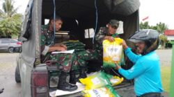 Kodim 1710/Mimika Luncurkan Gerakan Pangan Murah untuk Stabilkan Harga Beras