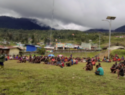 Warga Kwiyawagi Sambut Hangat Kehadiran Aparat Keamanan dengan Ucapan Terima Kasih