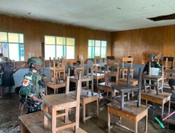 Satgas Yonif 4 Marinir Bantu Warga Atasi Berbagai Masalah di Distrik Obano