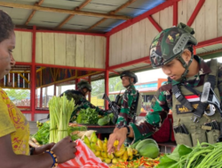 TNI-Polri Dukung Ekonomi Papua dengan Borong Bahan Makanan Lokal