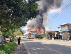 Pelajar Elelim Gelar Aksi Damai Pasca Kerusuhan SARA di Yalimo