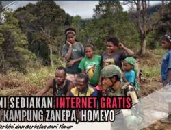 Akses Digital untuk Papua: TNI Sediakan Internet Gratis di Kampung Sanepa, Homeyo