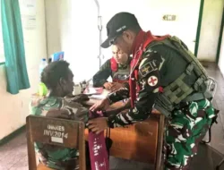Dedikasi Satgas Yonif 733/Masariku dalam Layanan Kesehatan untuk Rakyat Papua