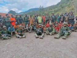 Warga Distrik Homeyo Sambut Kedatangan Aparat dengan Rasa Aman
