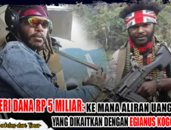 Misteri Dana Rp 5 Miliar: Ke Mana Aliran Uang yang Dikaitkan dengan Egianus Kogoya?