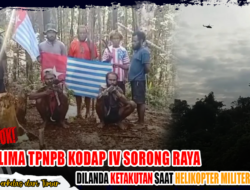Terpojok! Panglima TPNPB Kodap IV Sorong Raya Dilanda Ketakutan Saat Helikopter Militer Mendarat Bertubi-tubi