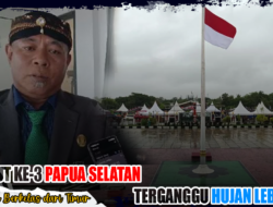 HUT ke-3 Papua Selatan Terganggu Hujan Lebat