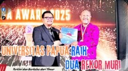 Universitas Papua Raih Dua Rekor MURI, Angkat Budaya Lewat Noken dan Mahkota Adat