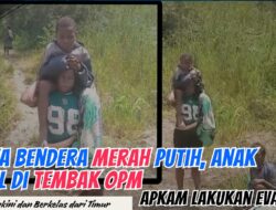 Tragedi di Intan Jaya: Anak Kecil Papua Ditembak OPM karena Bawa Bendera Merah Putih, Apkam Datang Evakuasi Korban