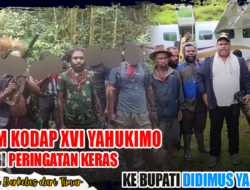 OPM Kodap XVI Yahukimo Beri Peringatan Keras ke Bupati Didimus Yahuli
