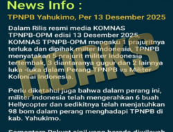 Klaim TPNPB soal Pertempuran di Yahukimo Terbantahkan,TNI Tegaskan Operasi Fokus Lindungi Warga
