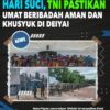 Negara Hadir di Hari Suci: TNI Pastikan Umat Beribadah Aman dan Khusyuk di Deiyai