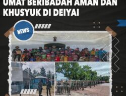 Negara Hadir di Hari Suci: TNI Pastikan Umat Beribadah Aman dan Khusyuk di Deiyai