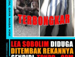 Terbongkar! Lea Sobolim Diduga Ditembak Rekannya Sendiri, TPNPB-OPM Tutupi Perpecahan Internal