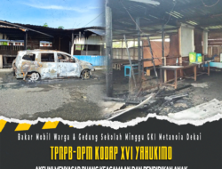 Kelompok TPNPB-OPM Kodap XVI Yahukimo Bakar Mobil dan Gedung Sekolah Minggu GKI Metanoia Dekai