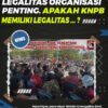 Legalitas Organisasi Penting. Apakah KNPB Memiliki Legalitas?