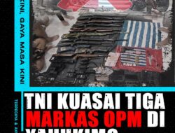 TNI Kuasai Tiga Markas OPM di Yahukimo, Operasi Profesional Tanpa Korban Jiwa