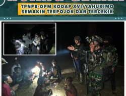 Patroli Intensif TNI: Ruang Gerak TPNPB-OPM Kodap XVI/Yahukimo Semakin Terpojok dan Tercekik