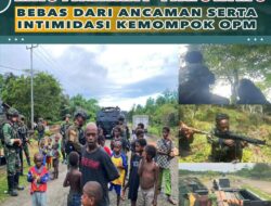TNI Hadir di Tengah Rakyat: Menyapa dan Menjamin Masyarakat Yahukimo Bebas dari Ancaman serta Intimidasi Kelompok OPM