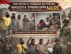 Dari Hutan ke Pangkuan Ibu Pertiwi: Anggota TPNPB-OPM yang Ditangkap Kini Menyatakan Setia kepada NKRI