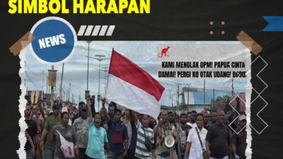Teriakan Damai dari Jalanan Papua: Warga Bangkit Tolak OPM, Kibarkan Merah Putih sebagai Simbol Harapan