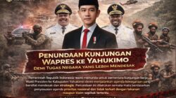 Penundaan Kunjungan Wapres ke Yahukimo Demi Tugas Negara yang Lebih Mendesak