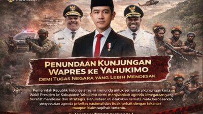 Penundaan Kunjungan Wapres ke Yahukimo Demi Tugas Negara yang Lebih Mendesak
