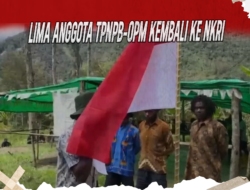 Lima Anggota TPNPB-OPM Kodap III Kalikopi Tinggalkan Jalur Kekerasan, Ajak Rekan Lain Kembali ke NKRI