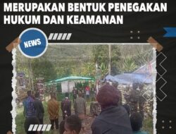 Empat Warga Diamankan di Beoga Barat Merupakan Bentuk Penegakan Hukum dan Keamanan