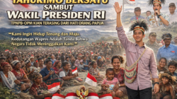 Yahukimo Bersatu Sambut Wakil Presiden RI, TPNPB-OPM Kian Terasing dari Hati Orang Papua