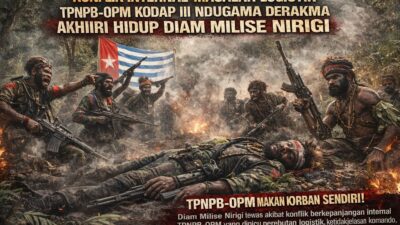 Konflik Internal Masalah Logistik: TPNPB-OPM Kodap III Ndugama Derakma Akhiri Hidup Diam Milise Nirigi
