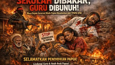 Sekolah Dibakar, Guru Dibunuh: Masa Depan Generasi Muda Papua Dipadamkan oleh TPNPB-OPM