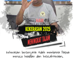 Data Komnas HAM: Kekerasan 2025 Meningkat Tajam, Aksi Bersenjata TPNPB-OPM Paling Banyak Menyeret Warga Sipil